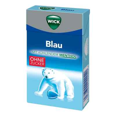Wick Blau Menthol cukierki 46 g od Dallmann's Pharma Candy GmbH PZN 12595346