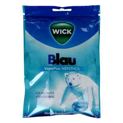 Wick Blau Mentolowe cukierki na kaszel 72 g od Dallmann's Pharma Candy GmbH PZN 12595317