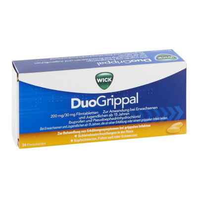 Wick Duogrippal 200 mg/30 mg Filmtabletten 24 szt. od Procter & Gamble GmbH PZN 10541435
