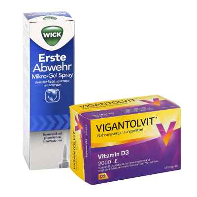 Wick erste Abwehr  1x Vigantolvit 120St. 2 op. od WICK Pharma - Zweigniederlassung PZN 08101075