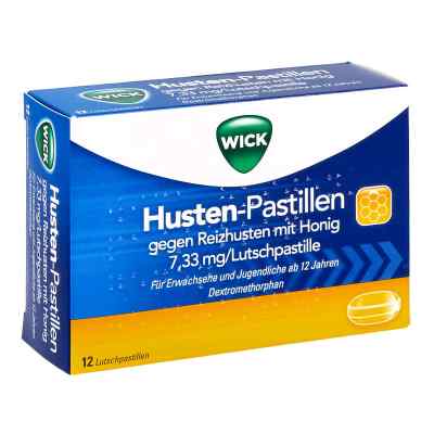Wick Husten Pastillen gg.Reizhusten m.Honig 12 szt. od WICK Pharma - Zweigniederlassung PZN 00811595