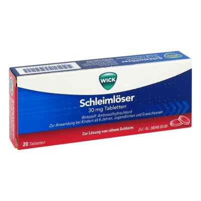 Wick Schleimloeser 30 mg Tabletten 20 szt. od WICK Pharma - Zweigniederlassung PZN 01617151