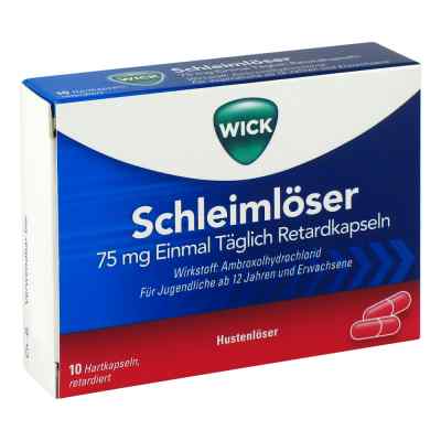 Wick Schleimloeser 75 mg Einmal Taeglich Ret.-kps. 10 szt. od WICK Pharma - Zweigniederlassung PZN 01616967