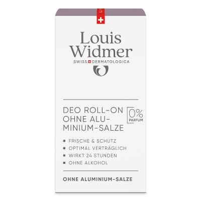 Widmer Deo Roll-on Ohne Aluminium Unparfümiert 50 ml od LOUIS WIDMER GmbH PZN 18442218