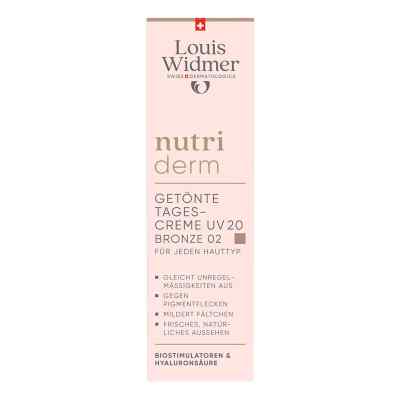 Widmer Nutriderm Getönte Tagescreme Uv 20 Bron.02 30 ml od LOUIS WIDMER GmbH PZN 18442098