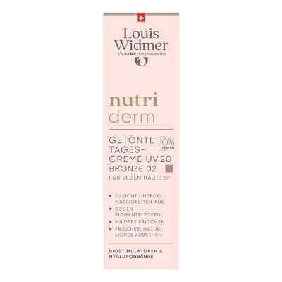 Widmer Nutriderm Getönte Tagescr.uv 20 Bron.02 O.p 30 ml od LOUIS WIDMER GmbH PZN 18442112