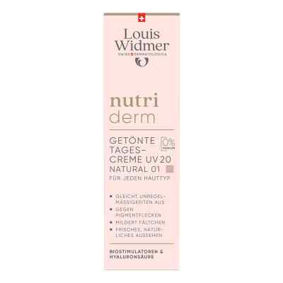 Widmer Nutriderm Getönte Tagescr.uv 20 Natu.01 O.p 30 ml od LOUIS WIDMER GmbH PZN 18442081