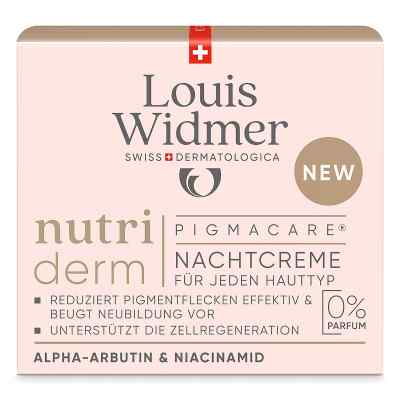 Widmer Nutriderm Pigmacare Nachtcreme O.p.