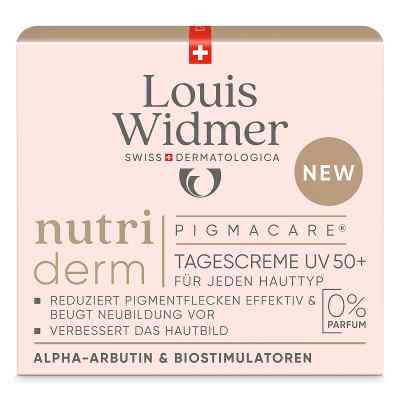 Widmer Nutriderm Pigmacare Tagescreme Uv 50 O.p.