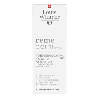 Widmer Remederm Dry Skin Körpermilch 5% Urea 200 ml od LOUIS WIDMER GmbH PZN 19400050