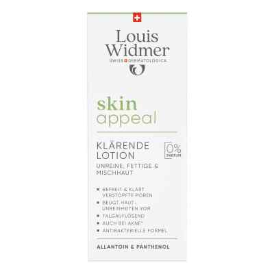 Widmer Skin Appeal Klärende Lotion 150 ml od LOUIS WIDMER GmbH PZN 18442589