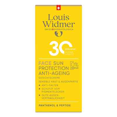 Widmer Sun Face Sun Protection Anti-age Uv 30 O.p. 50 ml od LOUIS WIDMER GmbH PZN 18441928