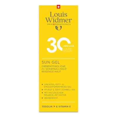 Widmer Sun Sun Gel 30 100 ml od LOUIS WIDMER GmbH PZN 19396207
