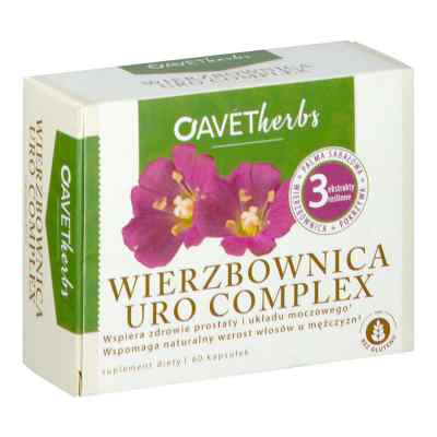 Wierzbownica Uro Complex kapsułki 60  od AVET PHARMA SP. Z.O.O. PZN 08303233