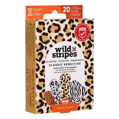 Wild Stripes Classic Sensitive Animal Int Pflaster 20 szt. od New Flag GmbH PZN 19175736