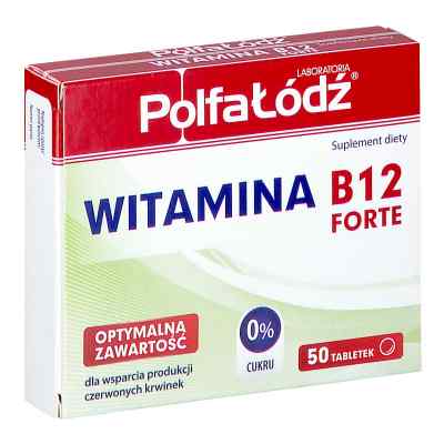 WITAMINA B12 tabletki 50  od SENSILAB POLSKA SP. Z O.O.- S.K.A. PZN 08302051