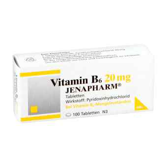 Witamina B6 20 mg Jenapharm tabletki 100 szt. od MIBE GmbH Arzneimittel PZN 04029414
