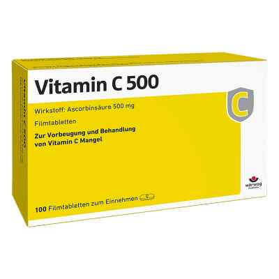 Witamina C 500 tabletki powlekane 100 szt. od Wörwag Pharma GmbH & Co. KG PZN 00652257