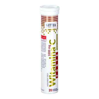 Witamina C FORTE 1000 mg VITTER BLUE 20 od DIAGNOSIS S.A. PZN 08302271