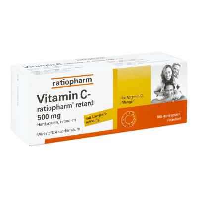 Witamina C Ratiopharm retard 500 mg kapsułki 100 szt. od ratiopharm GmbH PZN 07260885