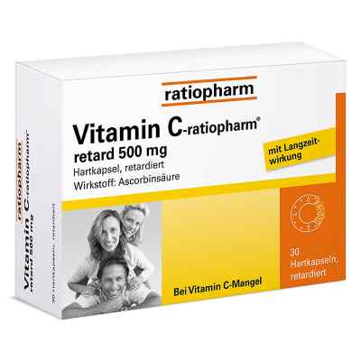 Witamina C ratiopharm retard 500 mg kapsułki