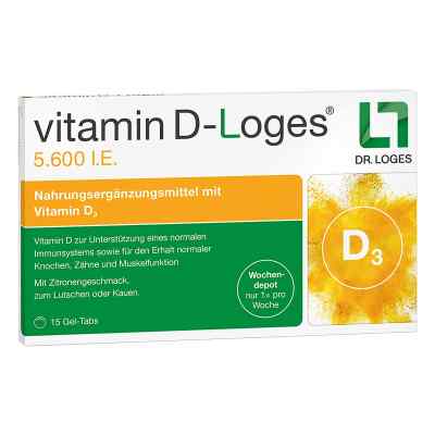 Witamina D - Loges 5.600 I.e. tabletki do ssania 60 szt. od Dr. Loges + Co. GmbH PZN 11640978