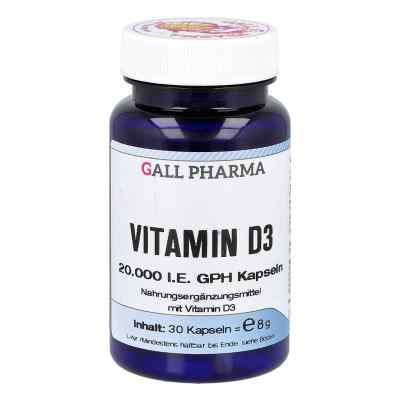 Witamina D3 20.000 I.e. Gph kapsułki 30 szt. od Hecht-Pharma GmbH PZN 14201989