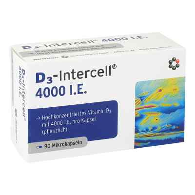 Witamina D3 - intercell 4.000 I.e. kapsułki 90 szt. od INTERCELL-Pharma GmbH PZN 11664944