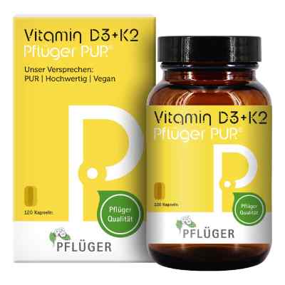 Witamina D3 + K2 Pflüger PUR® 1.000 I.E./75 µg kapsułki