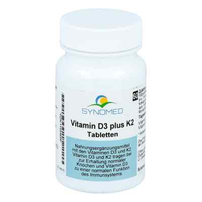 Witamina D3 plus K2 tabletki 60 szt. od Synomed GmbH PZN 11554658