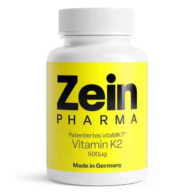 Witamina K2 z opatentowanym vitaMK7® 500µg od ZEINpharma 60 szt. od ZeinPharma Germany GmbH PZN 19299289