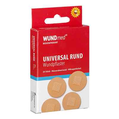 Wundpflaster 2,5 cm rund 20 szt. od Axisis GmbH PZN 09229655