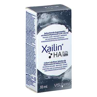 Xailin Ha 0,2% Plus Augentropfen 10 ml od VISUfarma B.V. PZN 18352515