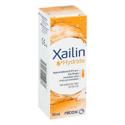 Xailin Hydrate Augentropfen 10 ml od VISUfarma B.V. PZN 10713505