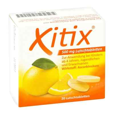 Xitix tabletki do ssania 20 szt. od Recordati Pharma GmbH PZN 01137020