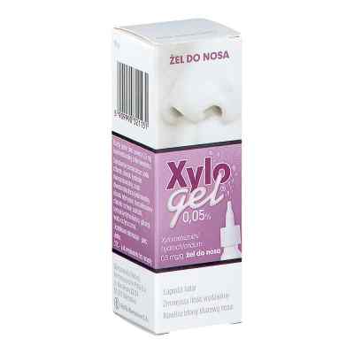 Xylogel 0.05% żel do nosa 10 g od WARSZAWSKIE ZAKŁ.FARM. POLFA S.A. PZN 08302444