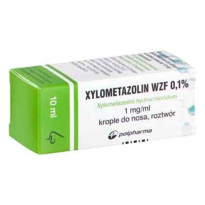 Xylometazolin WZF 0,1% krople do nosa