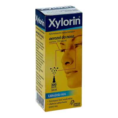 Xylorin aerozol do nosa 0,55 mg/ml 18 ml od RICHARD BITTNER AG PZN 08300164