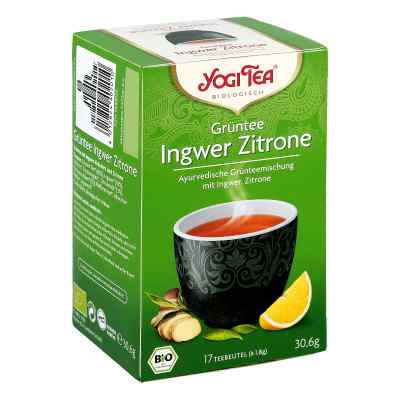 Yogi Tea Grüntee Ingwer Zitrone Bio Filterbeutel 17X1.8 g od YOGI TEA GmbH PZN 09688156