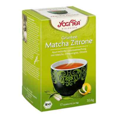 Yogi Tea Grüntee Matcha Zitrone Filterbeutel 17X1.8 g od YOGI TEA GmbH PZN 11352179