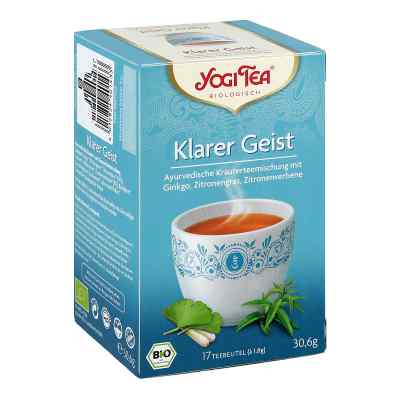 Yogi Tea herbata z miłorzębem japońskim saszetki 17X1.8 g od TAOASIS GmbH Natur Duft Manufakt PZN 09687955