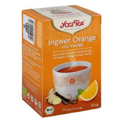 Yogi Tea Ingwer Orange+vanille Bio Filterbeutel 17X1.8 g od TAOASIS GmbH Natur Duft Manufakt PZN 09688044