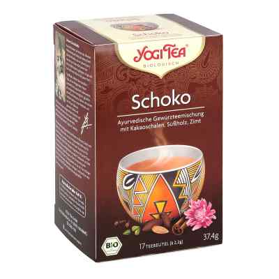Yogi Tea Schoko herbata z łupin nasion kakaowca 17X2.0 g od YOGI TEA GmbH PZN 09687518