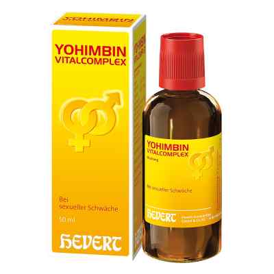 Yohimbin Vitalcomplex Hevert krople 50 ml od Hevert-Arzneimittel GmbH & Co. K PZN 00352621