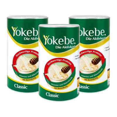 Yokebe Classic koktajl na odchudzanie w proszku 3x480g 3x500 g od  PZN 08130063