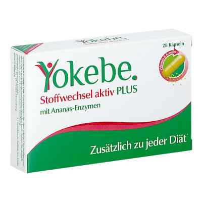 Yokebe Plus Stoffwechsel Aktiv Nf Kapseln 28 szt. od Naturwohl Pharma GmbH PZN 17935120