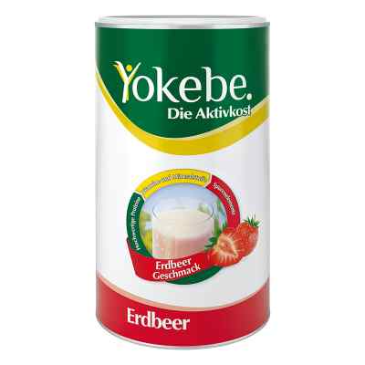 Yokebe proszek na odchudzanie o smaku truskawkowym 500 g od Naturwohl Pharma GmbH PZN 13335050