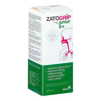Zatogrip Junior 6+ płyn 120 ml od  PZN 08304519