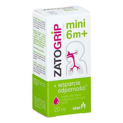 Zatogrip Mini 6m+ płyn 20 ml od PZN 08304382