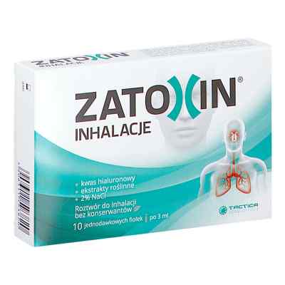 Zatoxin inhalacje ampułki 10  od ENABLE INNOVATIONS S.R.L. PZN 08303763